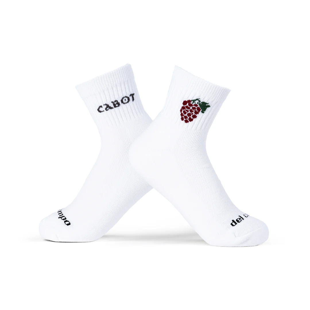 Cabot Bordeaux Ankle Socks
