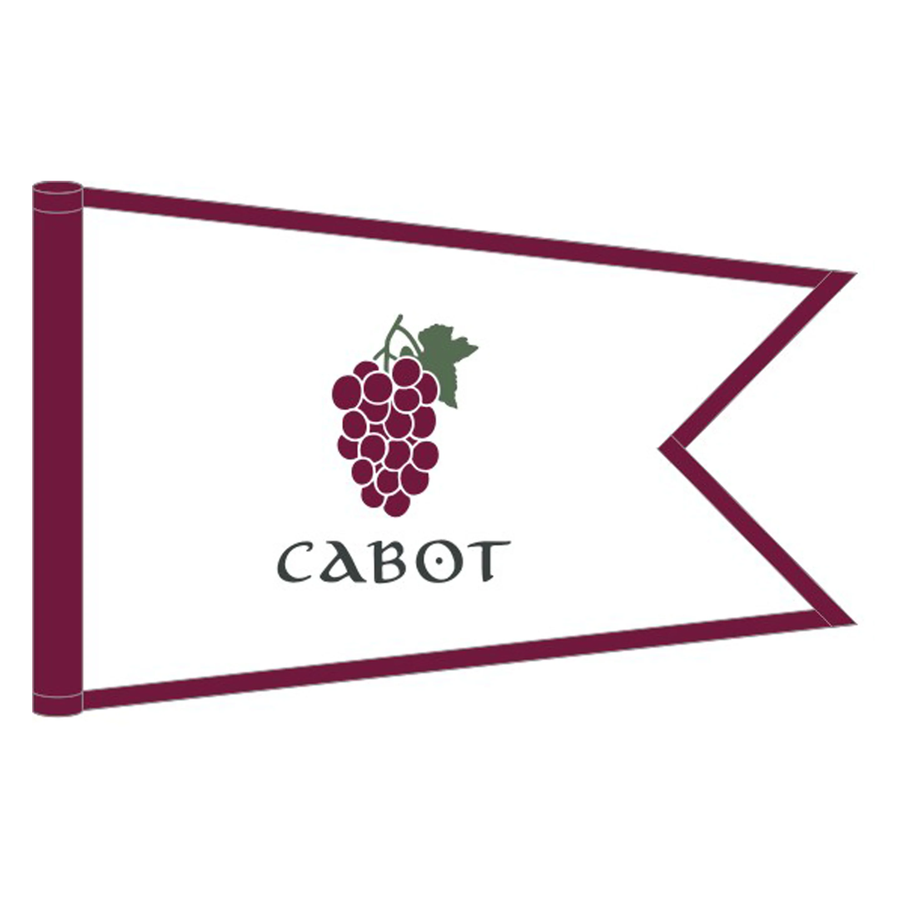 Cabot Bordeaux Grapes Course Flag