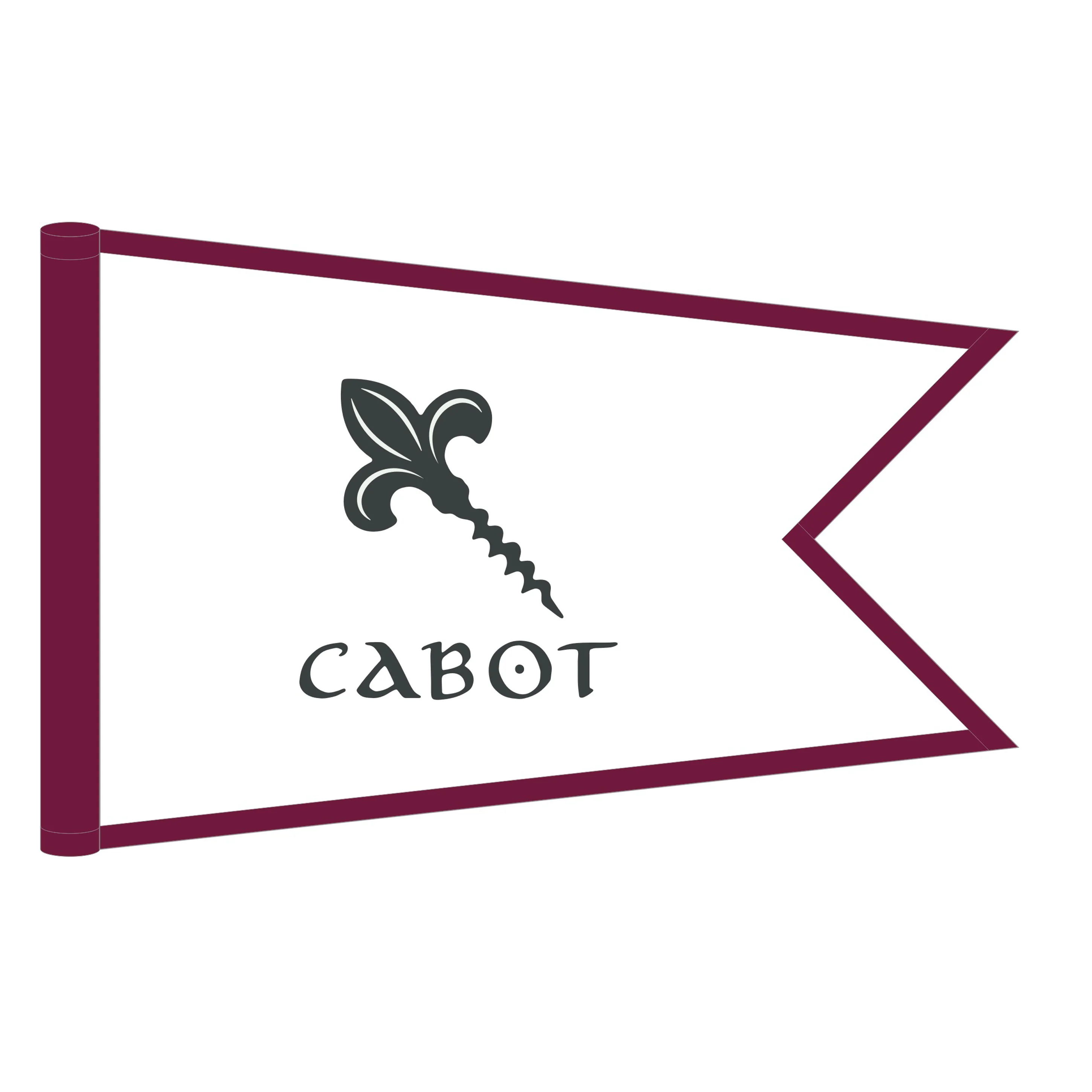 Cabot Bordeaux Vignes Course Flag