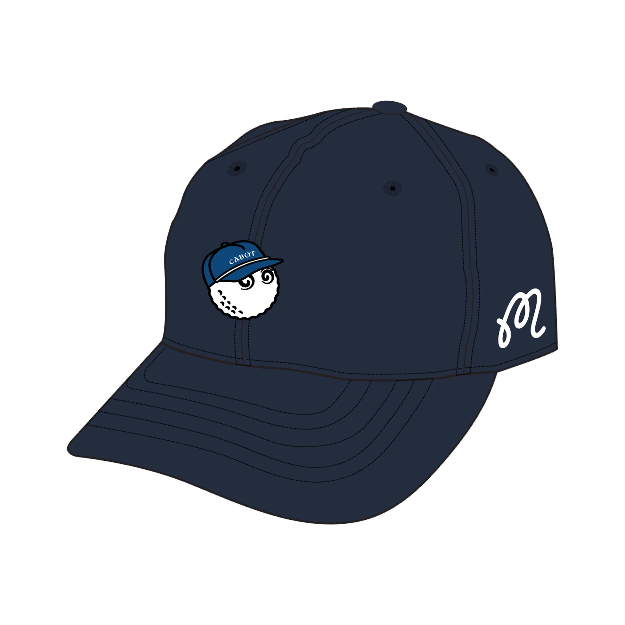 Malbon x CABOT Cotton Twill Dad Hat